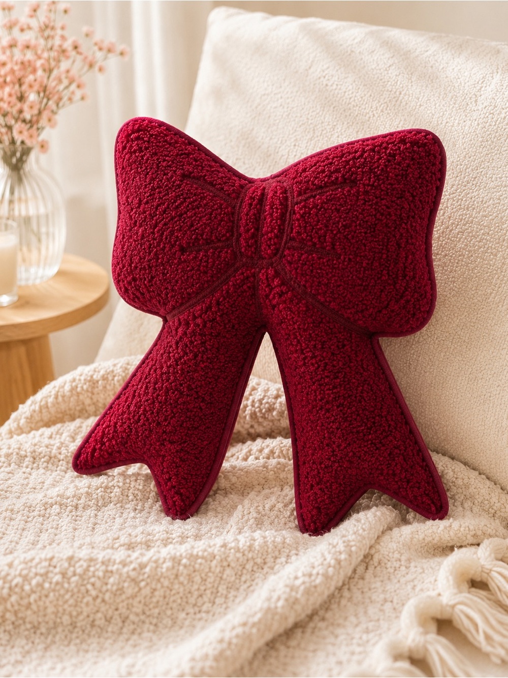 Bow Shaped Weighted Pillow - 4lbs